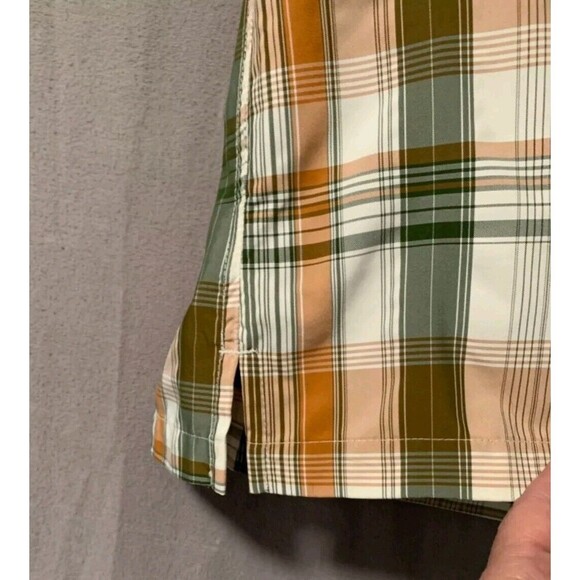 Eddie Bauer 2XL XXL Classic Fit Short Sleeve Vented Outdoor Shirt Fishing - Picture 7 of 16